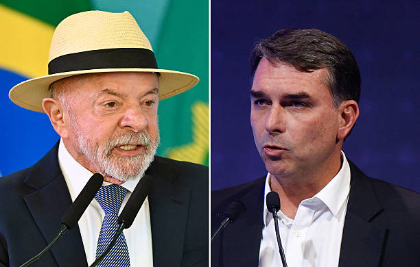 Flávio Bolsonaro avança, mas Lula mantém liderança no 1º turno, aponta AtlasIntel